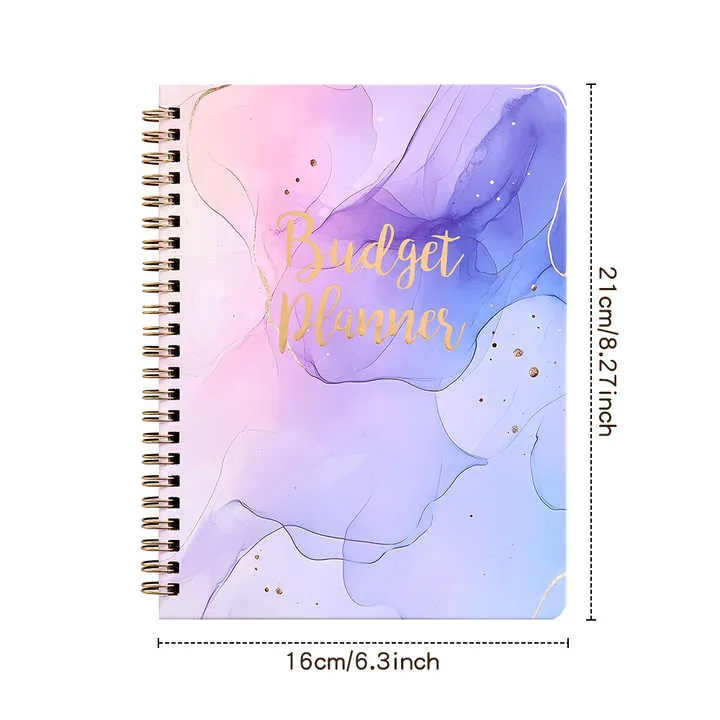 مخطط الميزانية مع ورق منظم للفواتير الشهرية، . Budget Planner with Monthly Bill Organizer Paper,