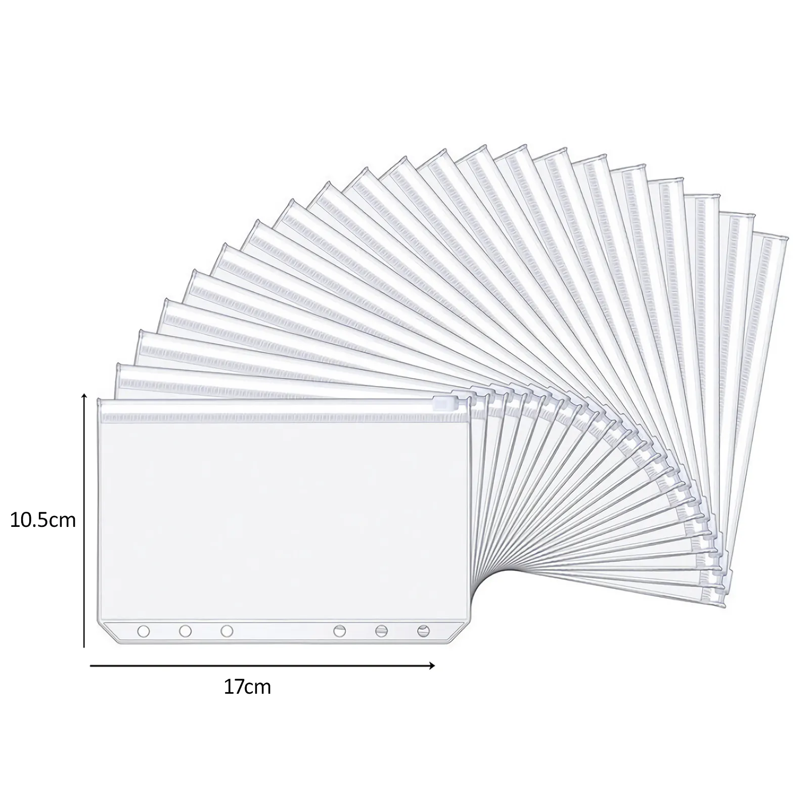 20PCS A6 PU Notebook Binder | Budget Planner Organizer | Cover | Cash Pockets | Sheets