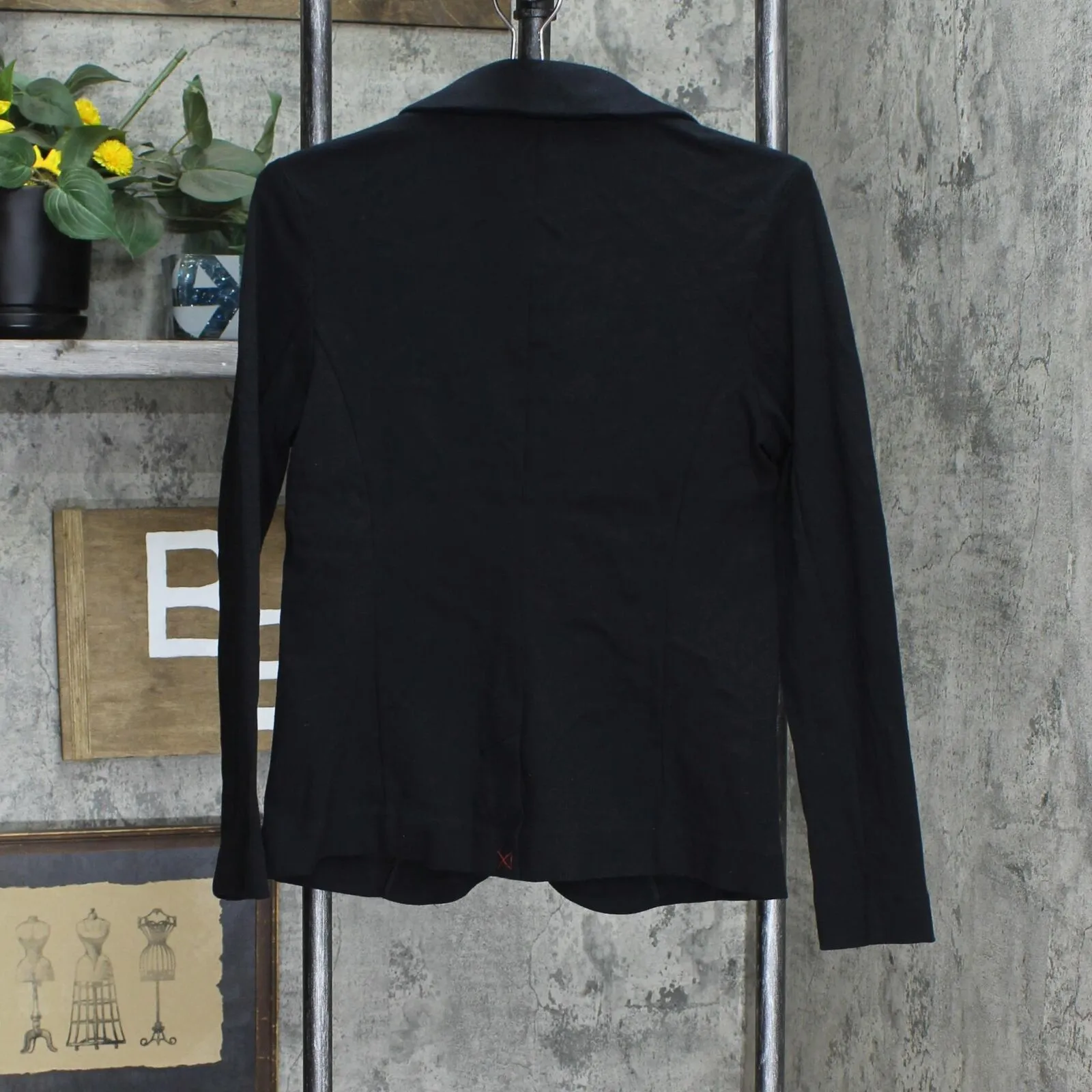 A New Day Women's Long Sleeve Knit Blazer 562935 Black S