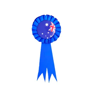Australian Flag Party Badge