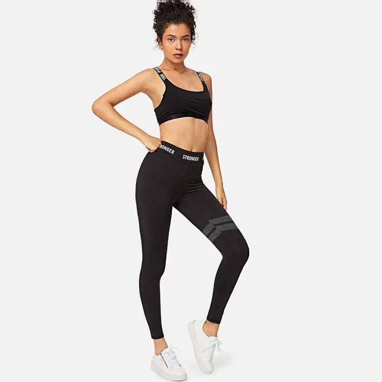 Black Fitness Leggings