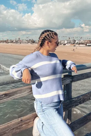 Blue Savannah Striped Sweater