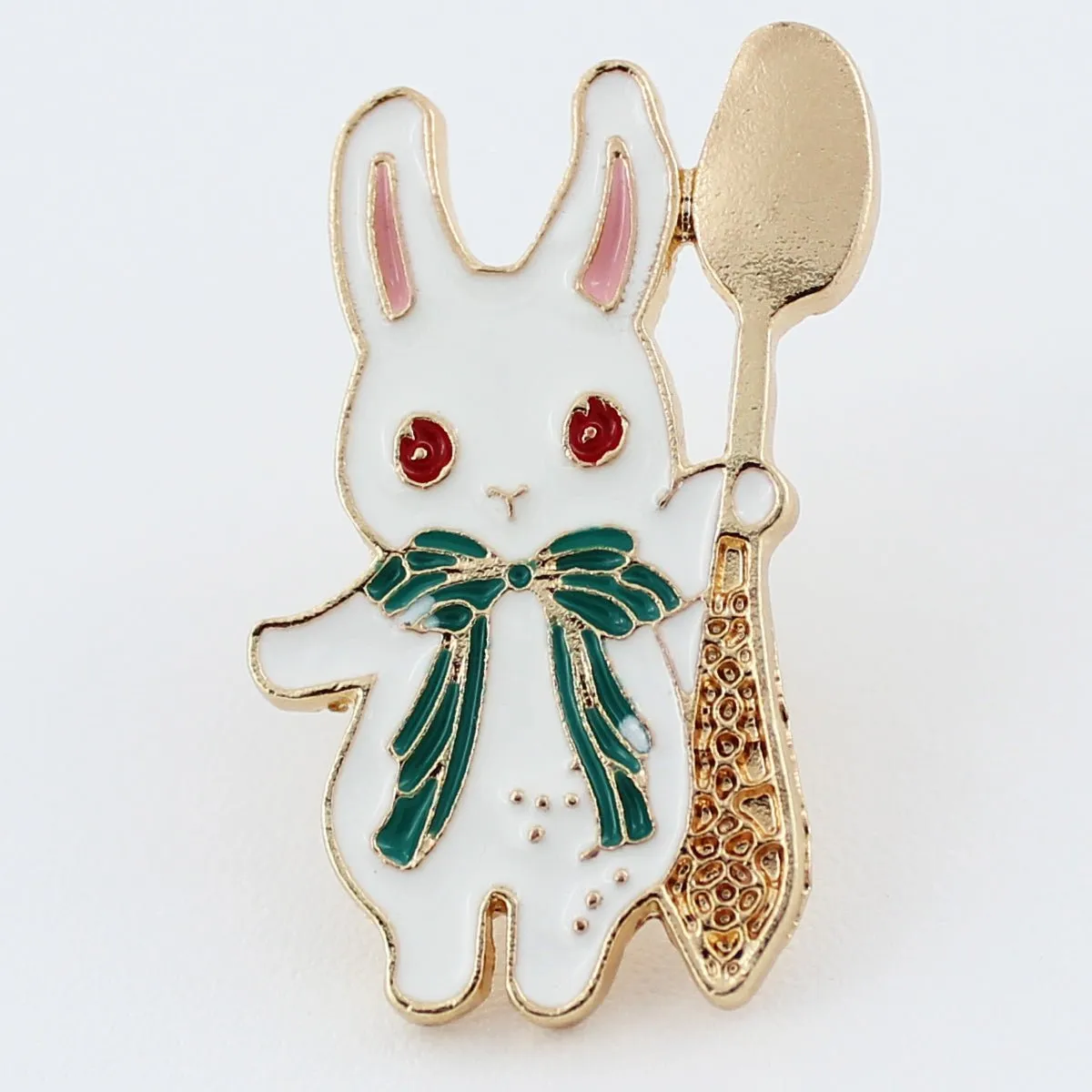 Bunny Enamel Pin for Backpacks Hats Jackets Badge Rabbit Lapel Pin
