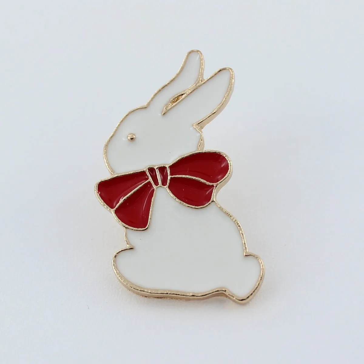 Bunny Enamel Pin for Backpacks Hats Jackets Badge Rabbit Lapel Pin