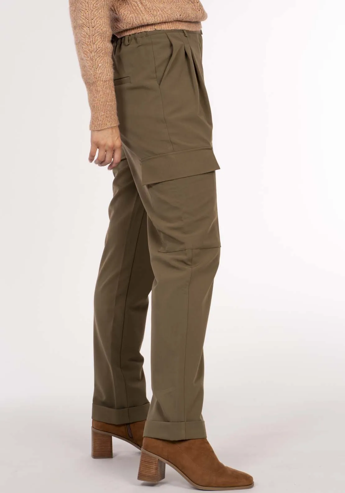 Cargo Suiting Pant - Green