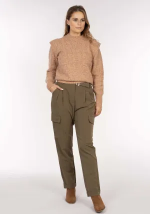 Cargo Suiting Pant - Green