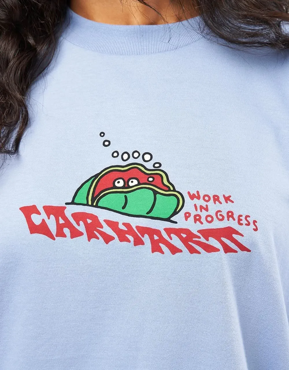 Carhartt WIP S/S Clam T-Shirt - Charm Blue