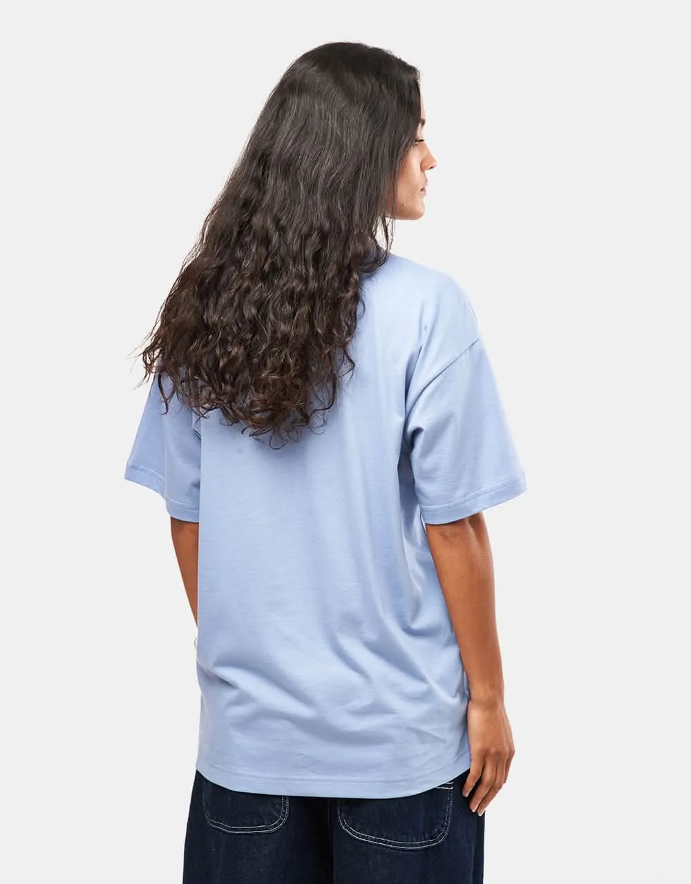 Carhartt WIP S/S Clam T-Shirt - Charm Blue