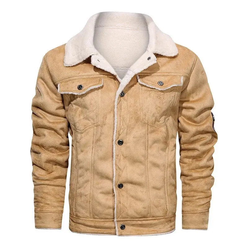 Casual Vegan Leather Biker Jacket Bomber Style for Men | Perfect for Casual Days