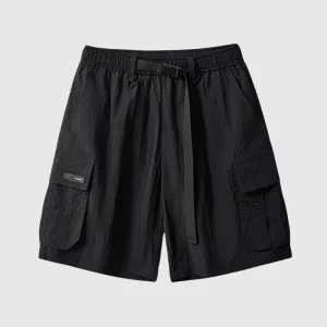 Comfy Solid Cargo Shorts