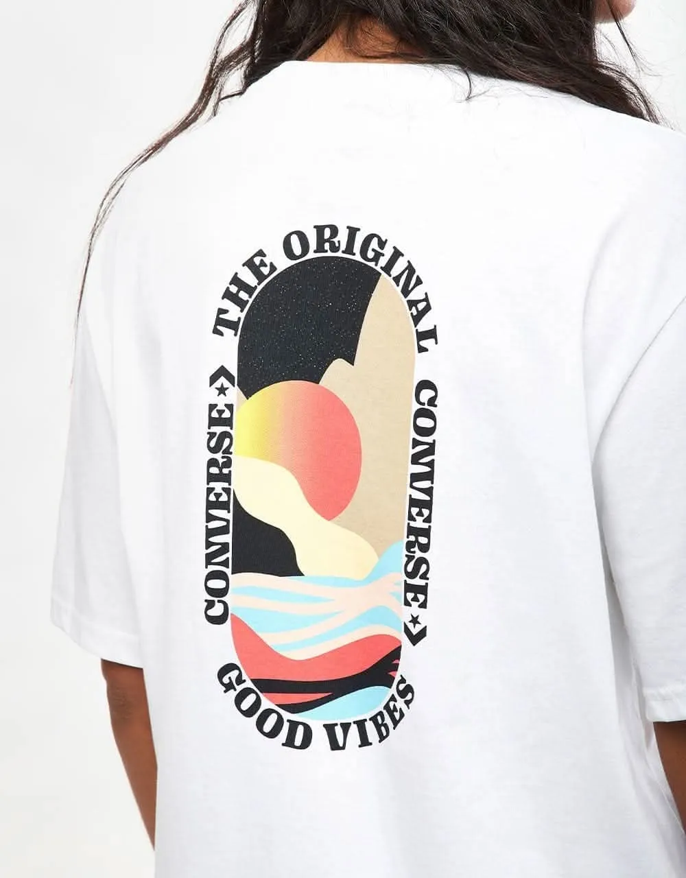 Converse Sunset Short-Sleeve T-Shirt - White