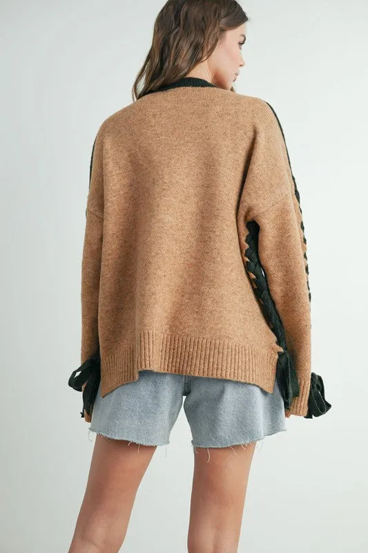 Crew Neck Long Sleeve Sweater