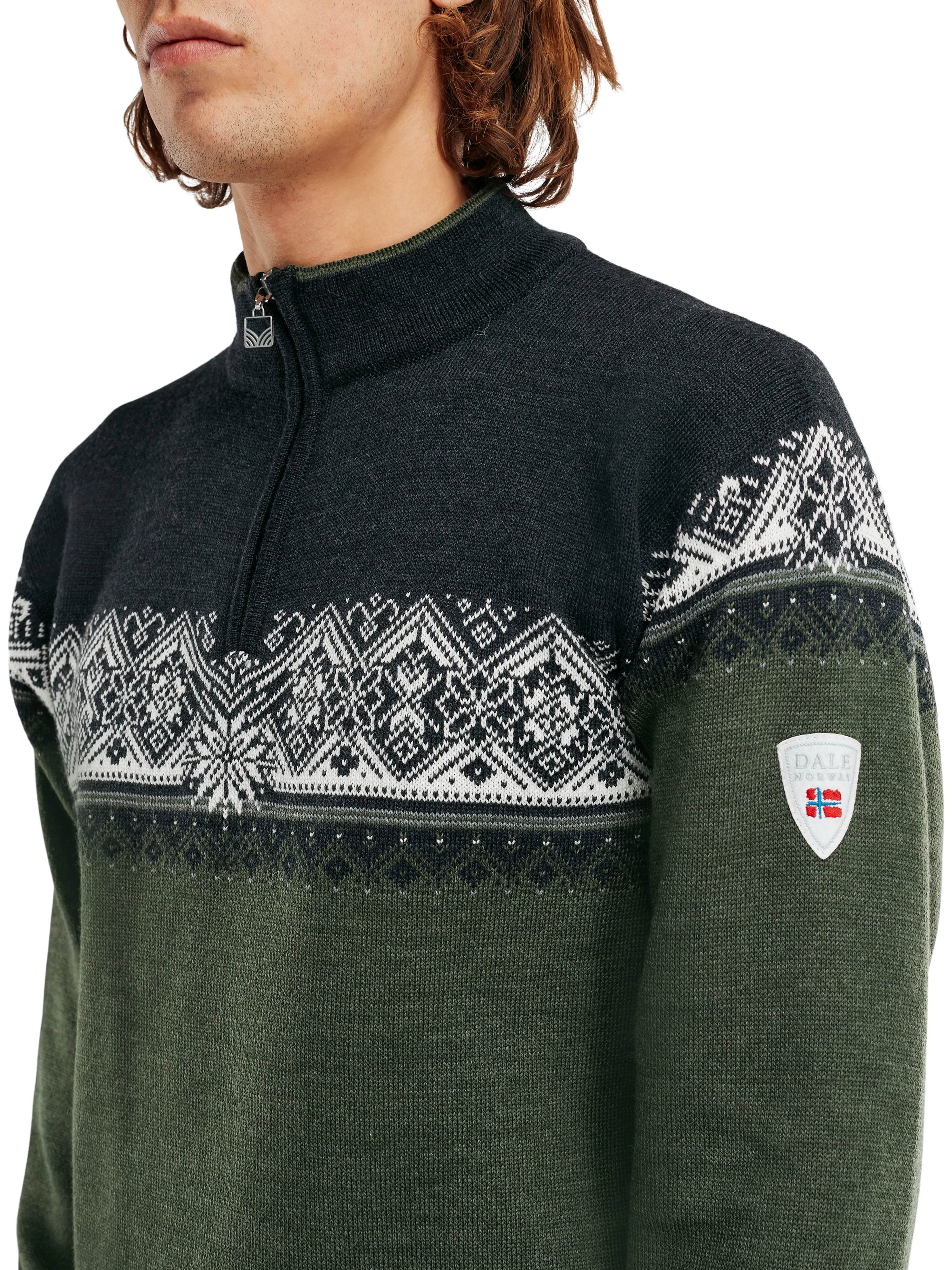 Dale of Norway - Moritz Men's Sweater - Moss