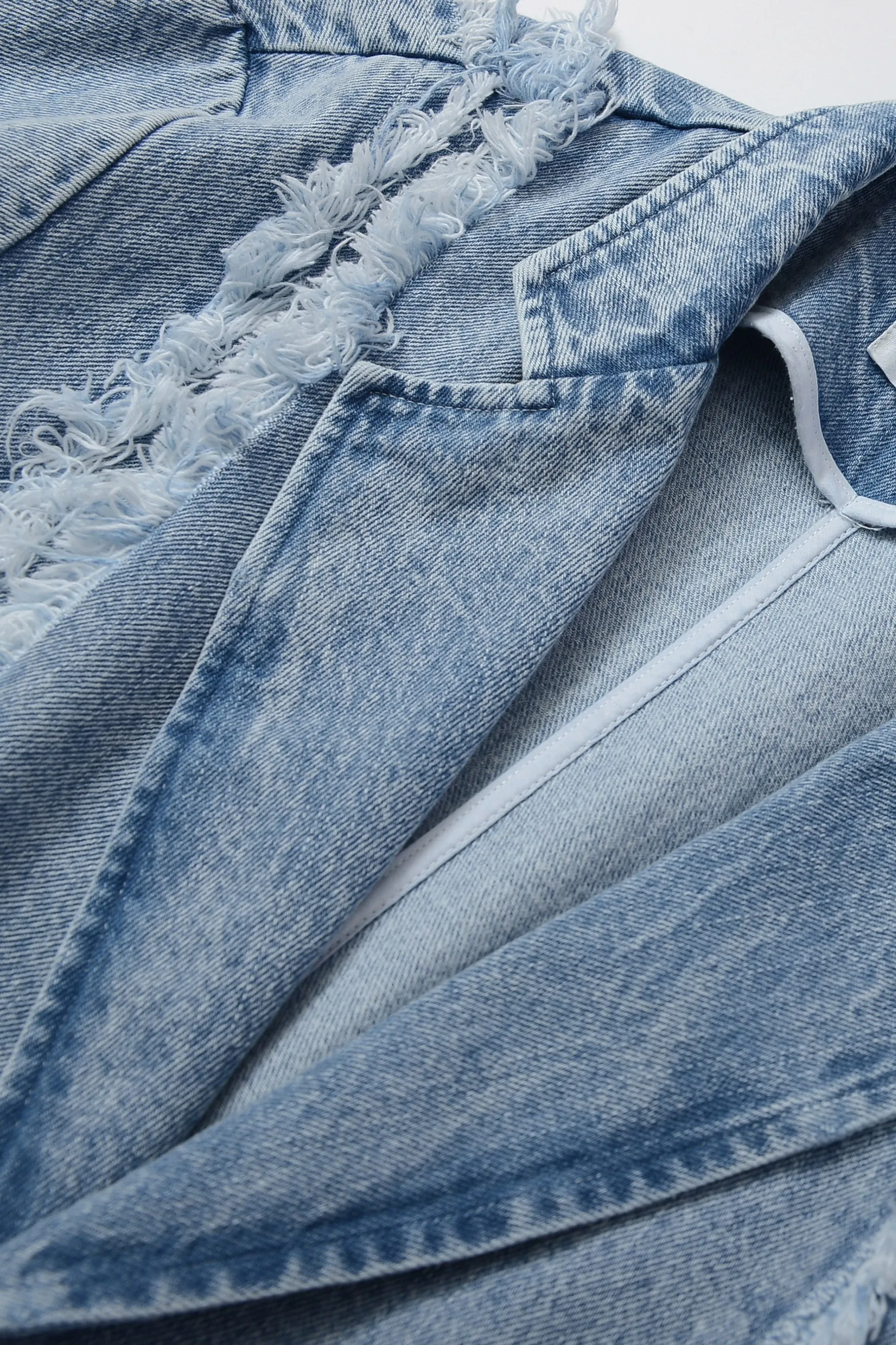 GAGNONLEE DENIM BLAZER JACKET