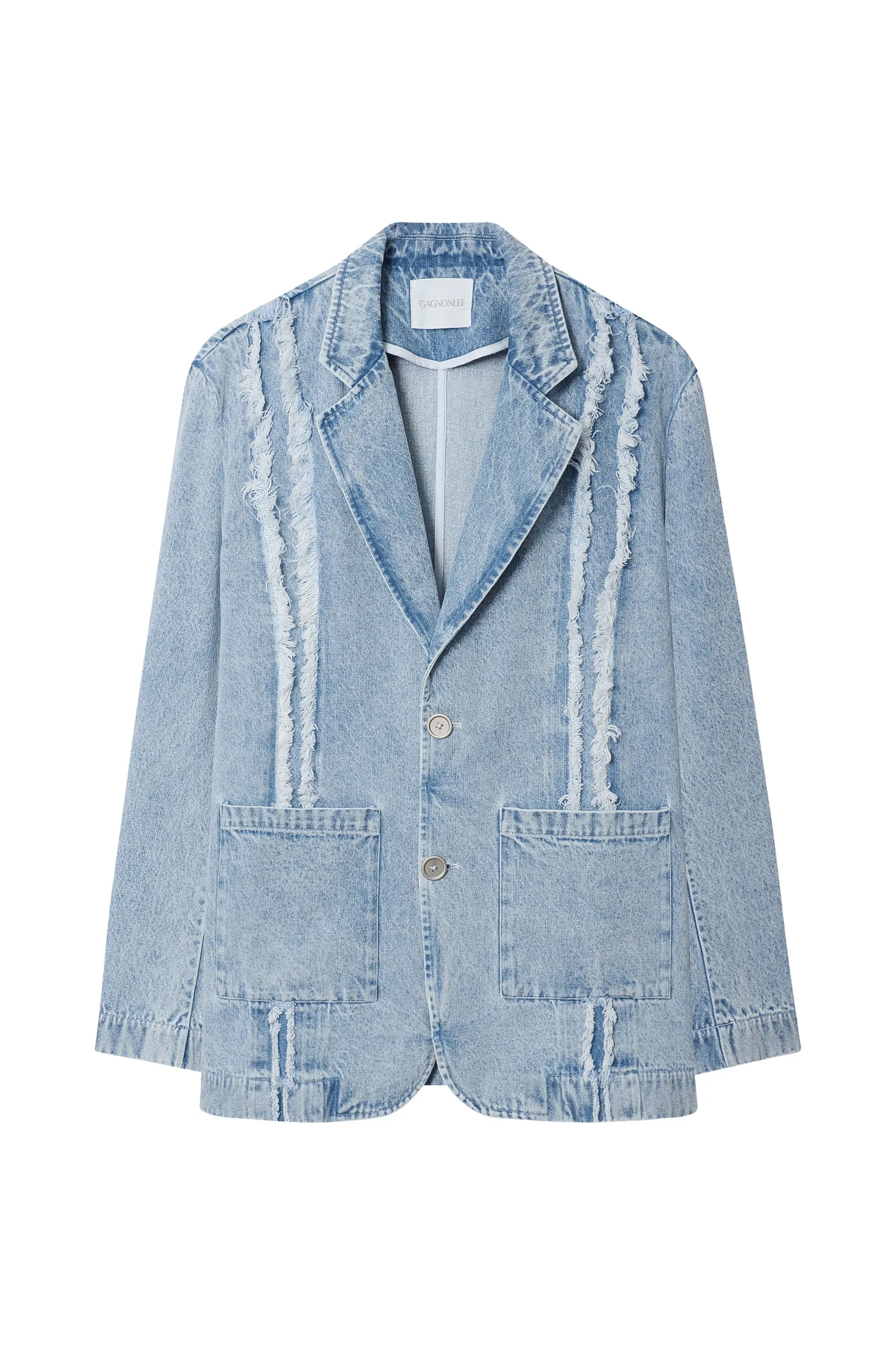 GAGNONLEE DENIM BLAZER JACKET