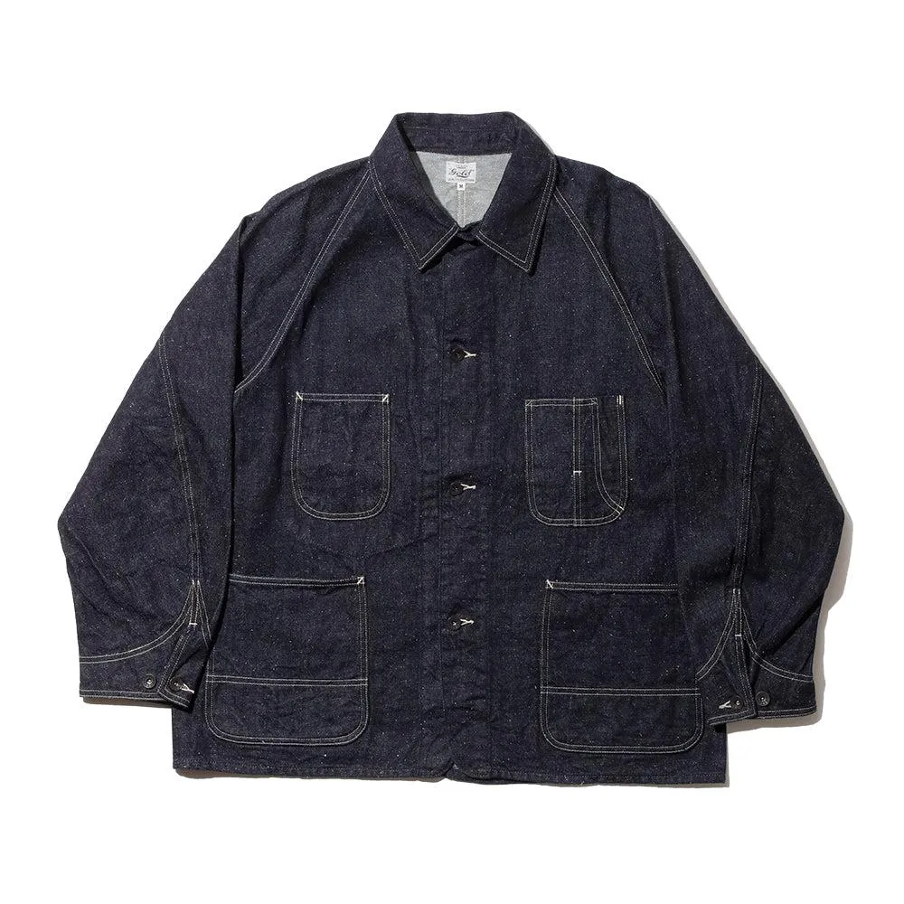 Gold by Toyo Enterprise Denim Work Coat Indigo