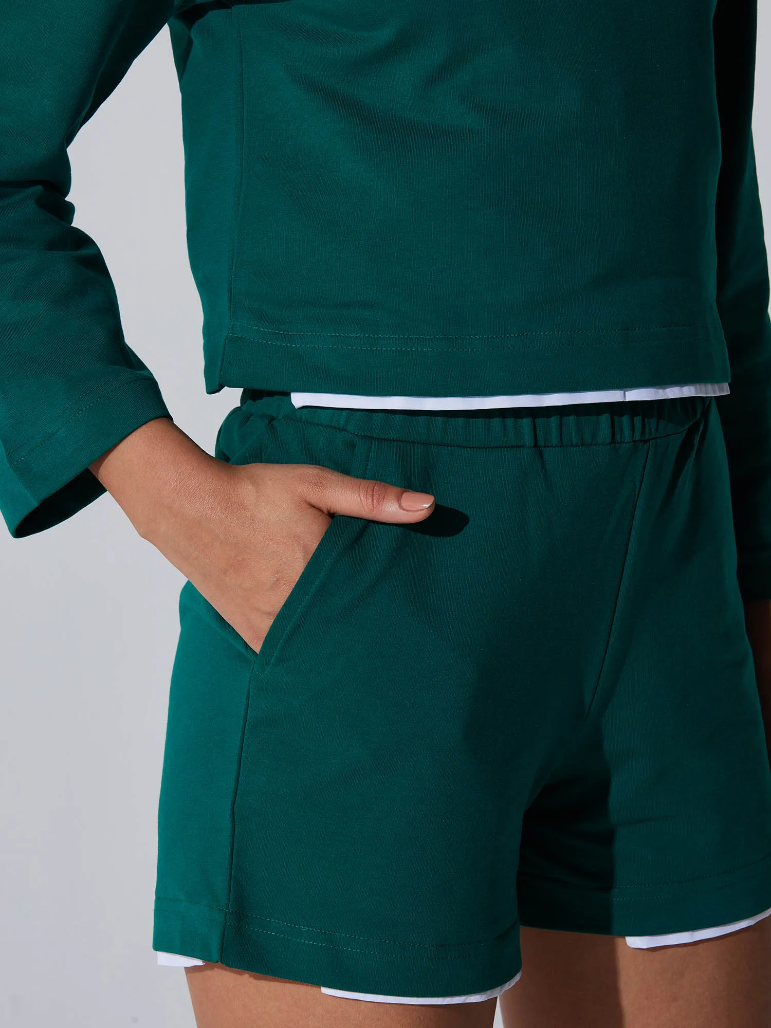 Green Zenfeel Shorts