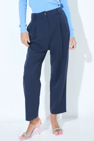 High-waist pleated trousers wholesale