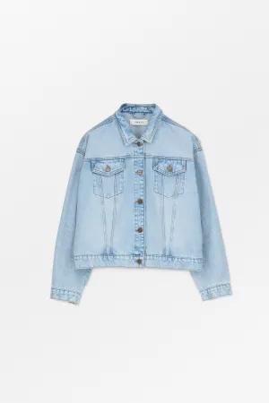 Inger denim jacket - Worn light blue