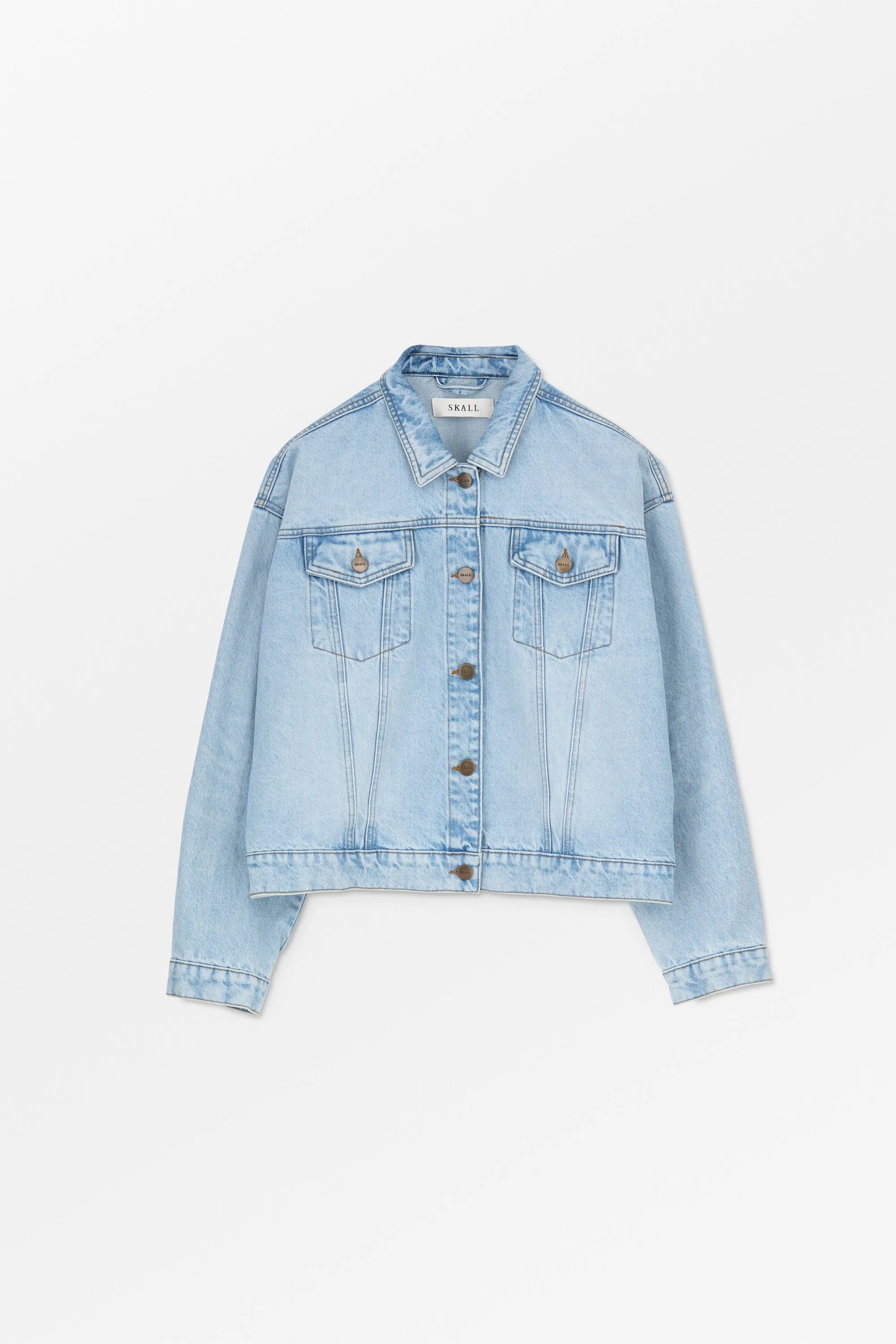 Inger denim jacket - Worn light blue