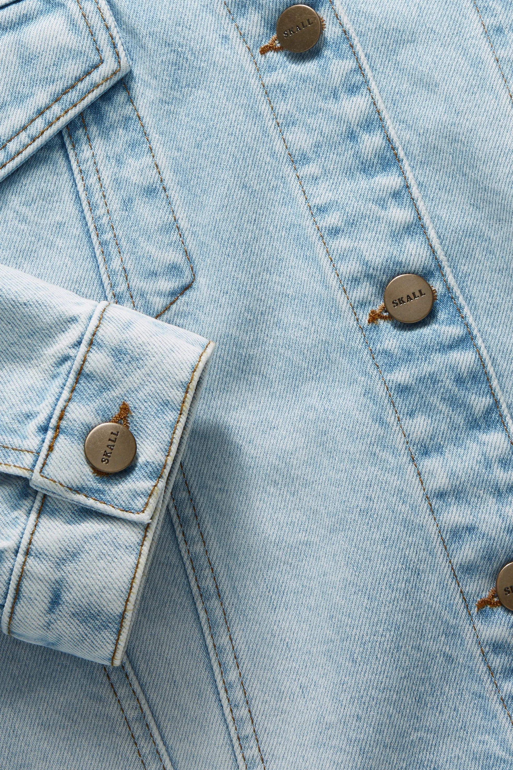 Inger denim jacket - Worn light blue