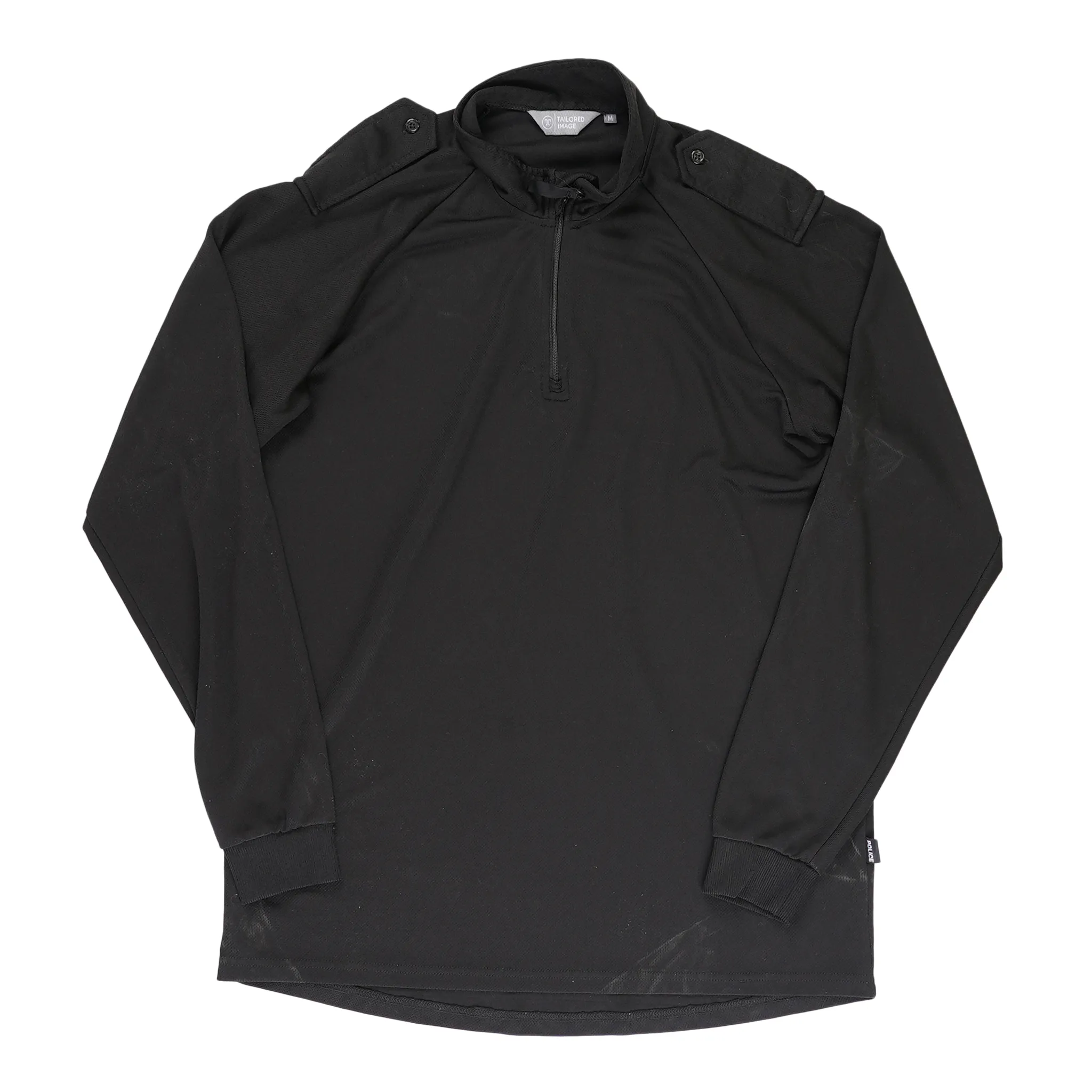 Issued British Police Long Sleeve 1/4 Zip Self-Wicking Shirt