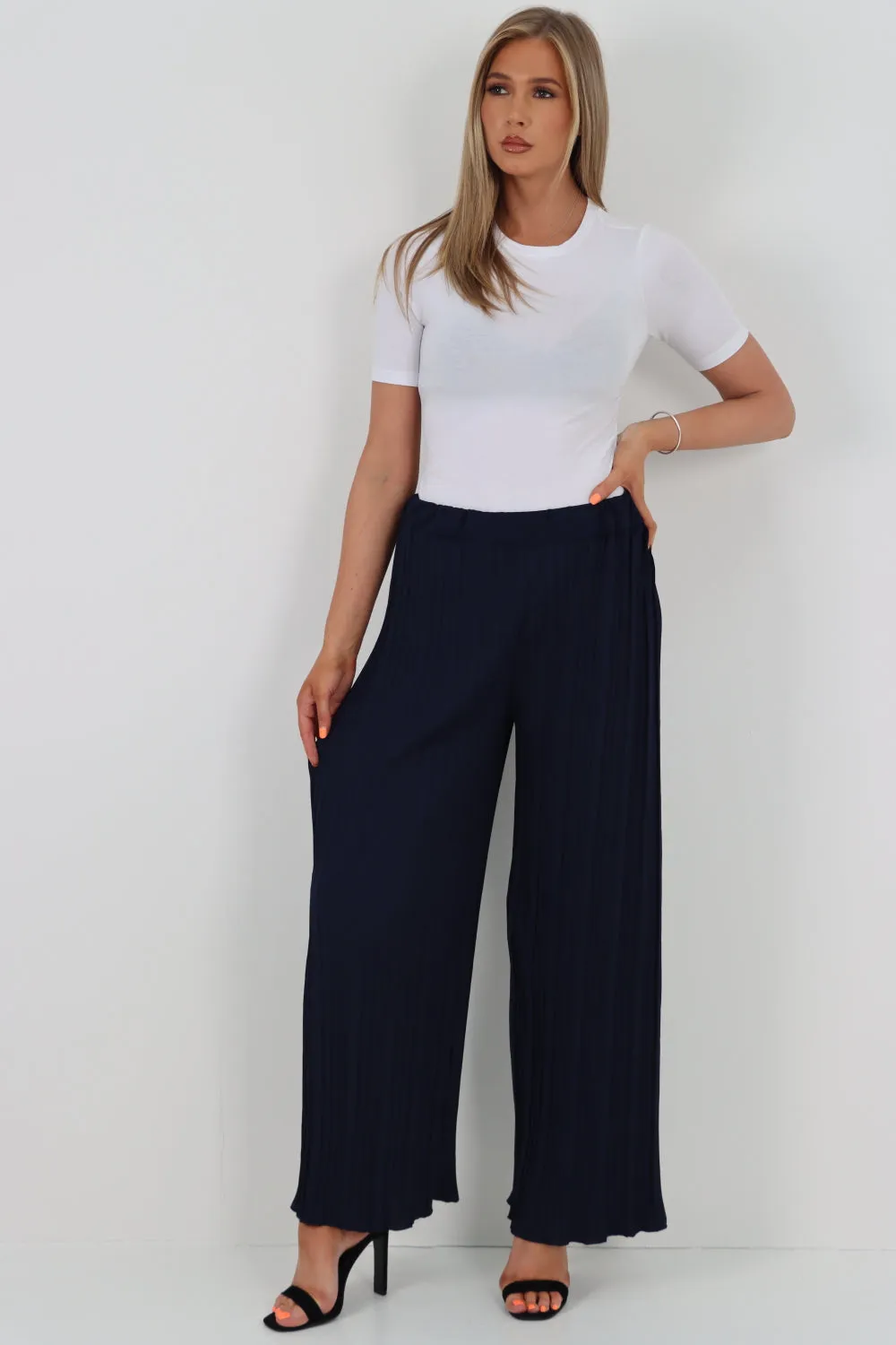 Italian Ladies Pleated Trousers