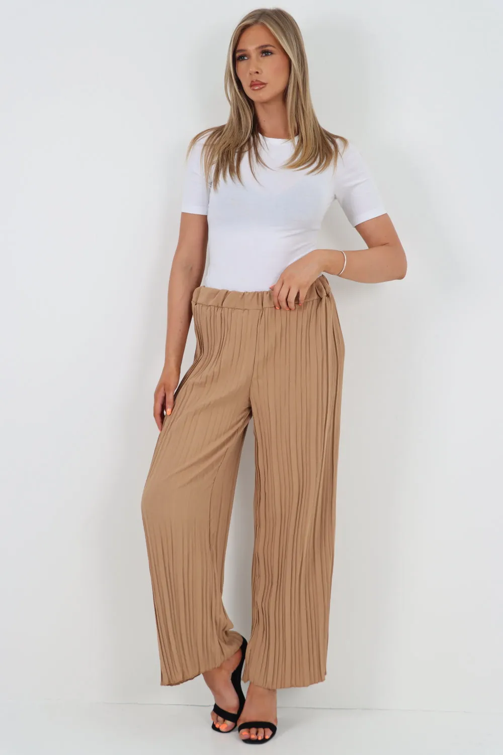 Italian Ladies Pleated Trousers