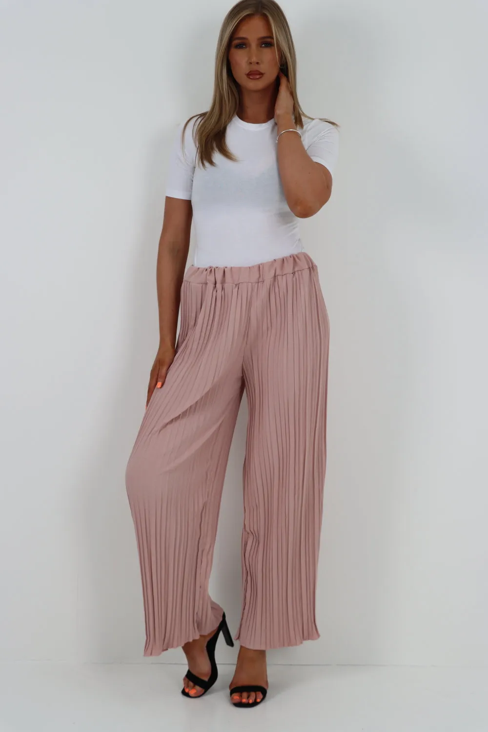 Italian Ladies Pleated Trousers