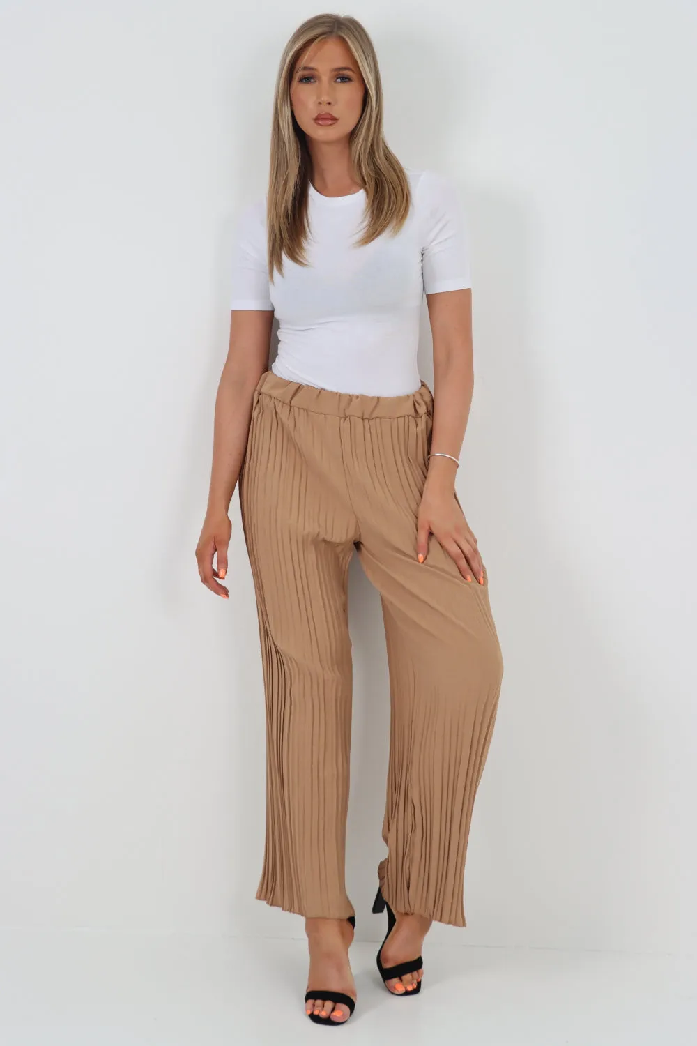 Italian Ladies Pleated Trousers