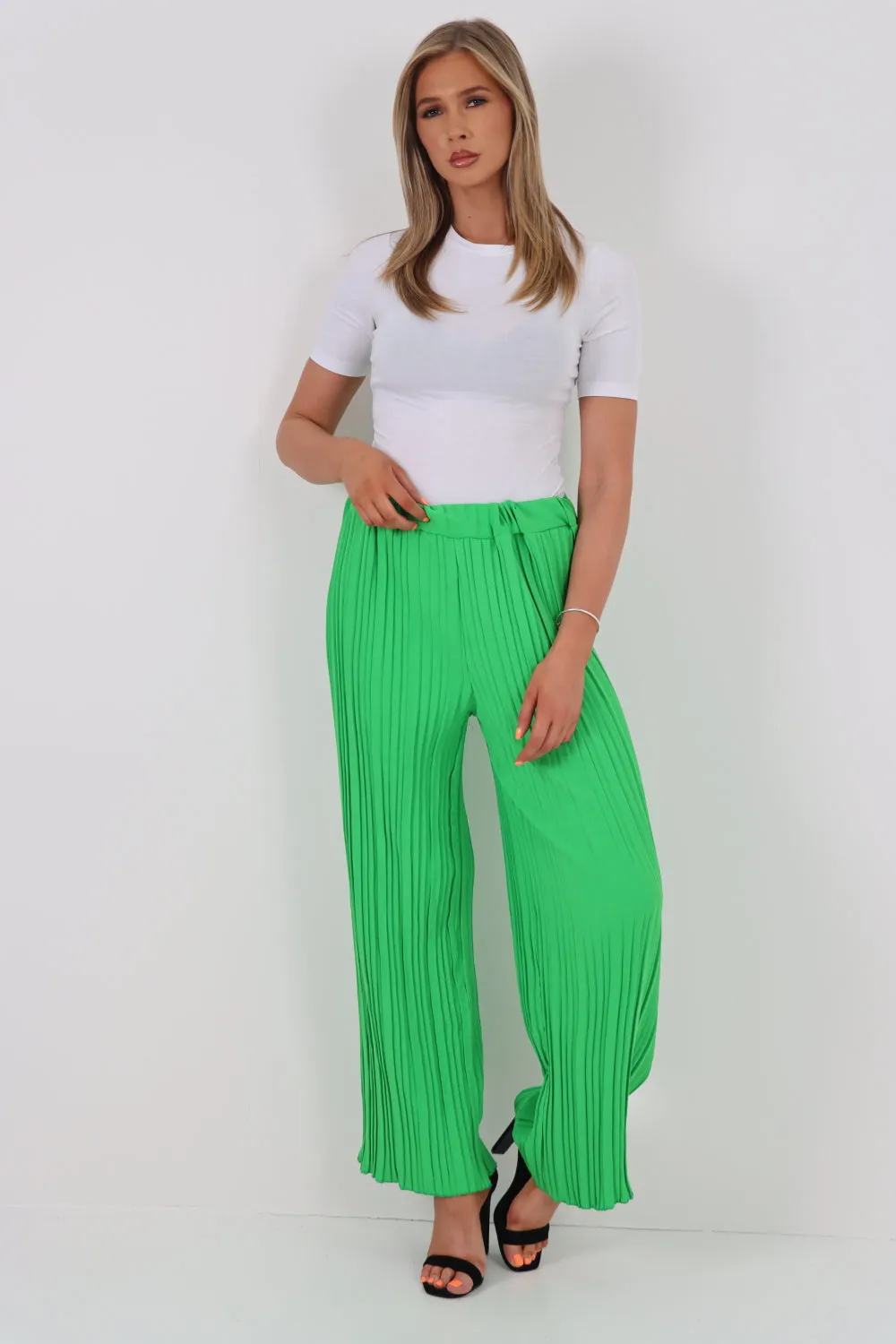 Italian Ladies Pleated Trousers