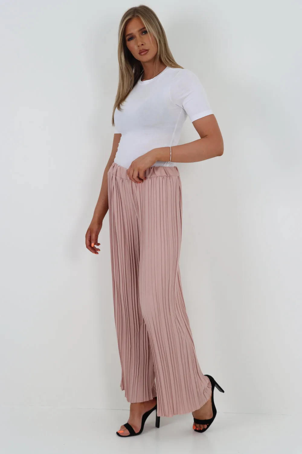 Italian Ladies Pleated Trousers