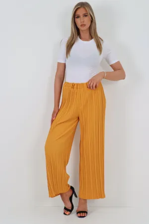 Italian Ladies Pleated Trousers