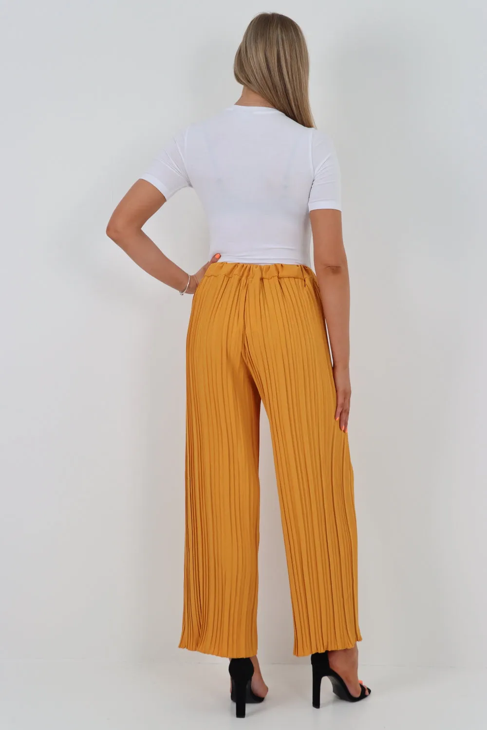 Italian Ladies Pleated Trousers