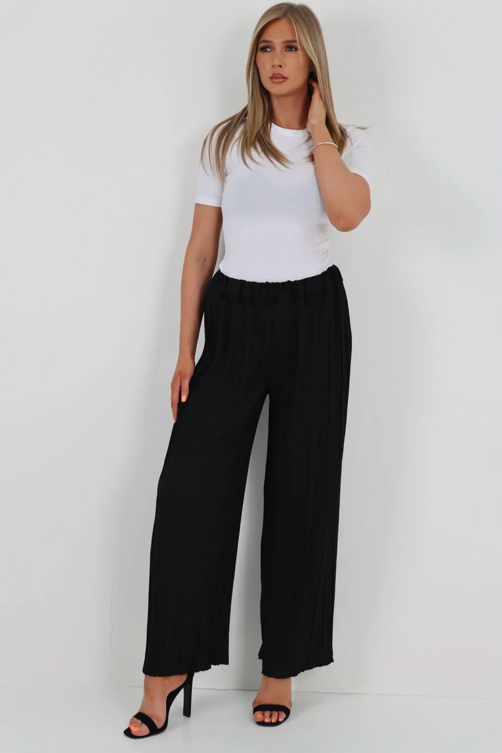 Italian Ladies Pleated Trousers