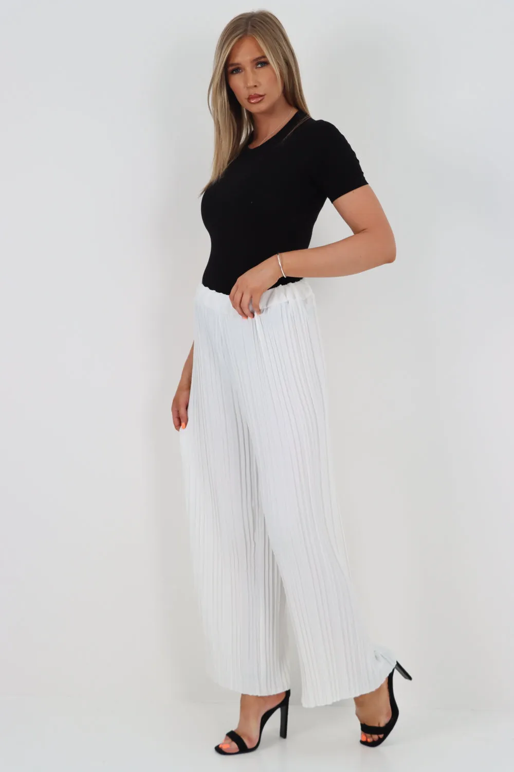 Italian Ladies Pleated Trousers