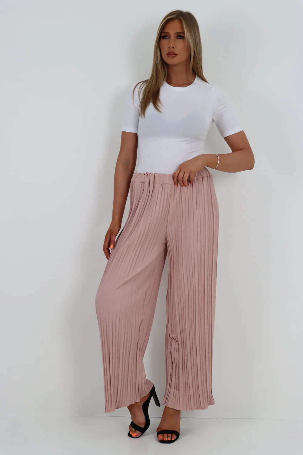 Italian Ladies Pleated Trousers