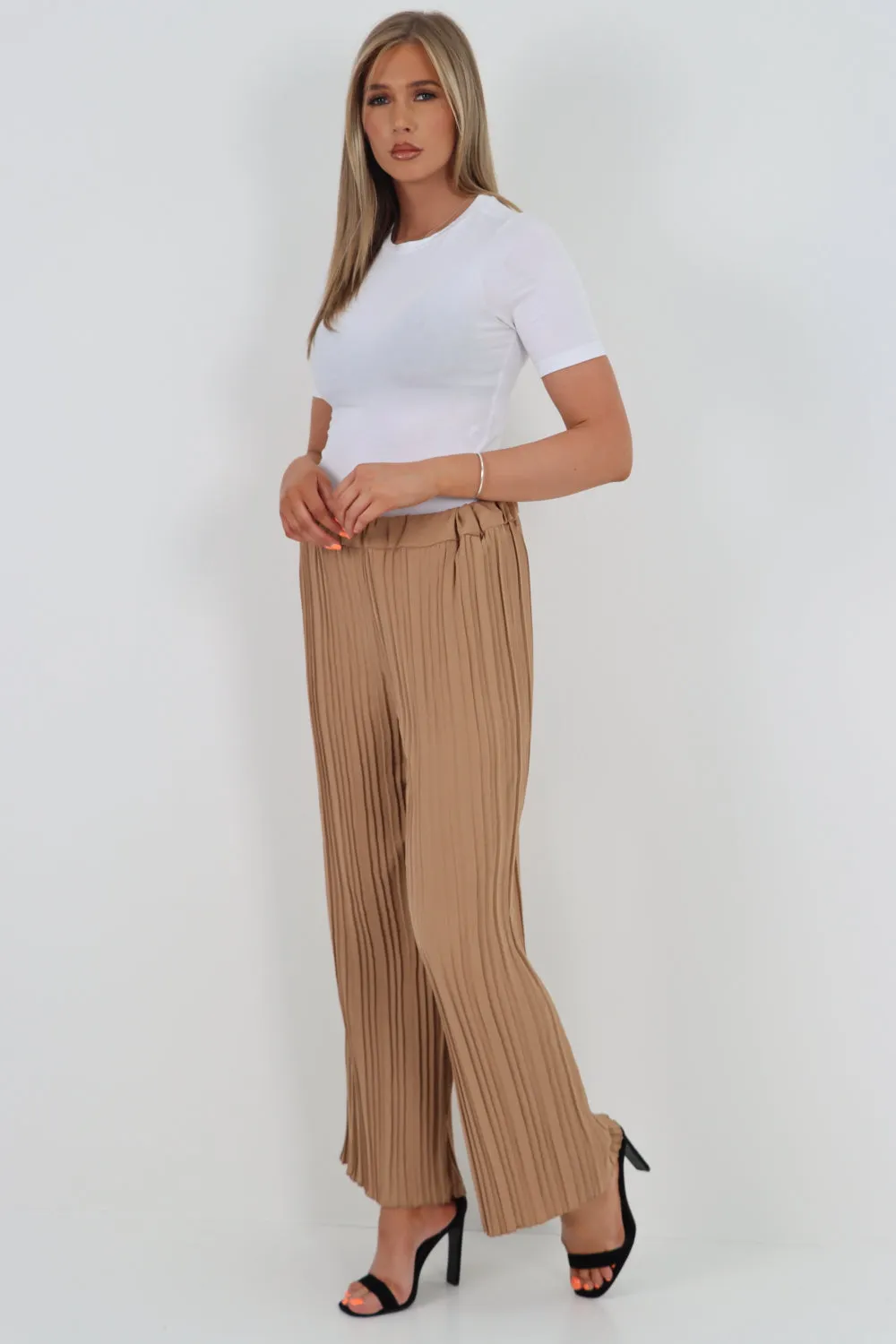 Italian Ladies Pleated Trousers