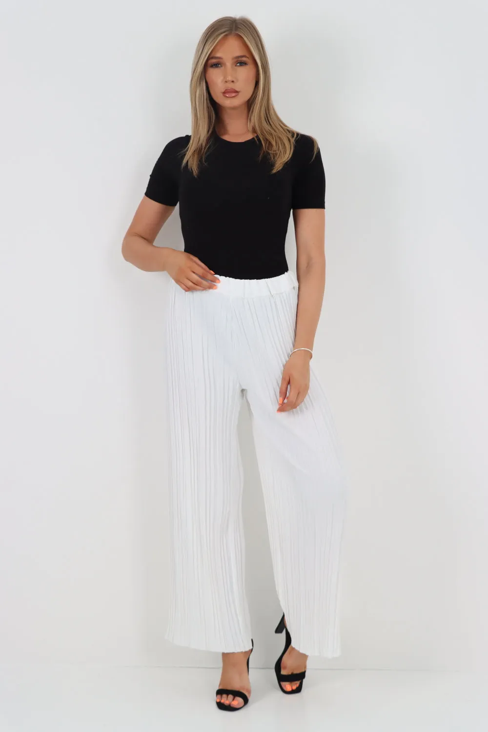 Italian Ladies Pleated Trousers
