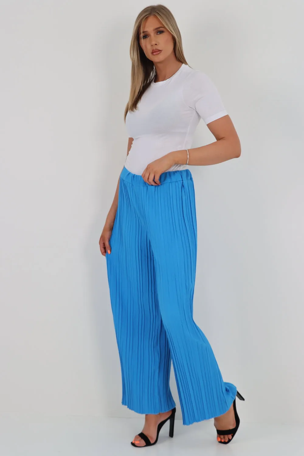 Italian Ladies Pleated Trousers