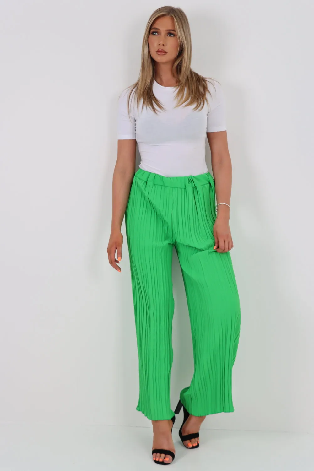 Italian Ladies Pleated Trousers