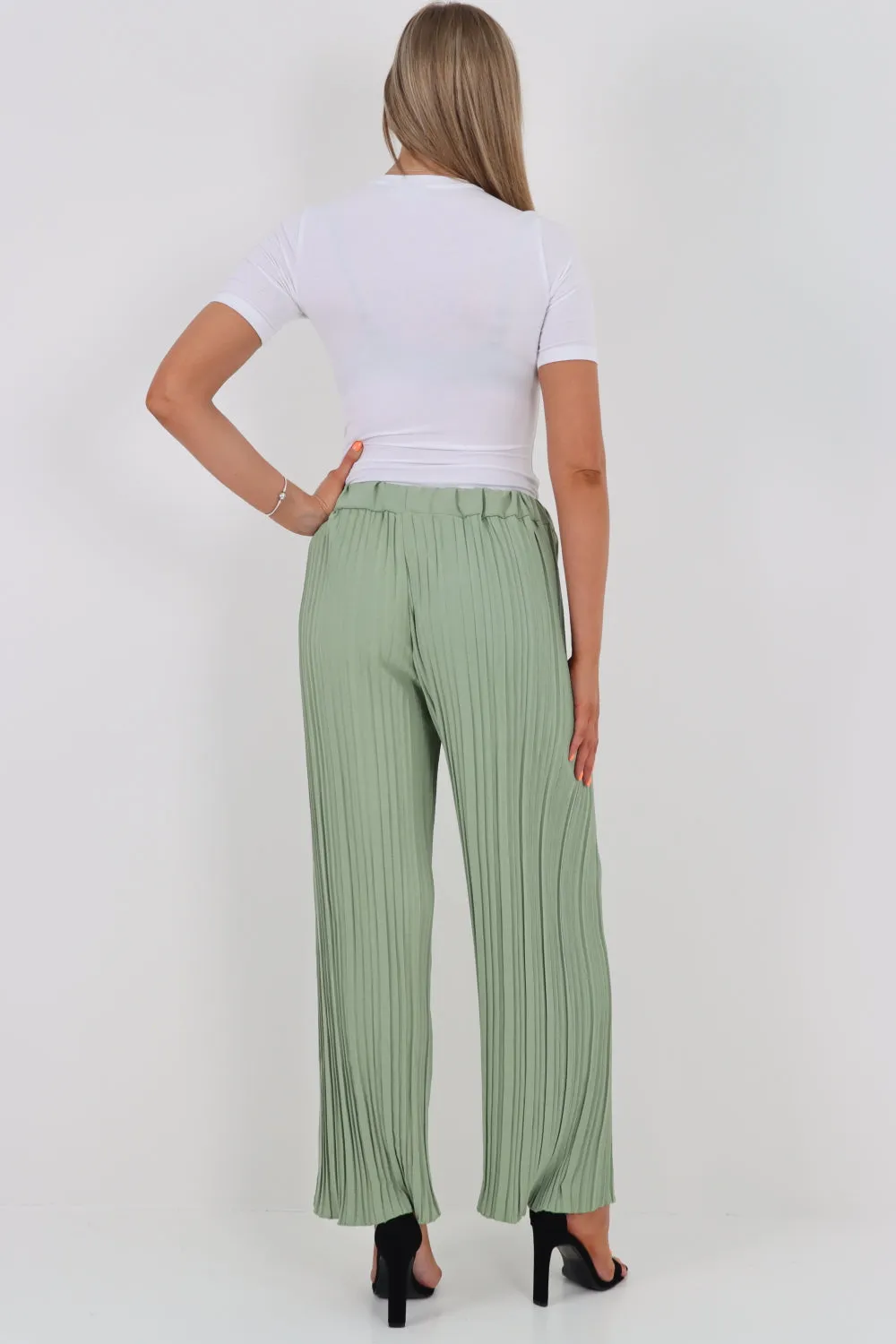 Italian Ladies Pleated Trousers