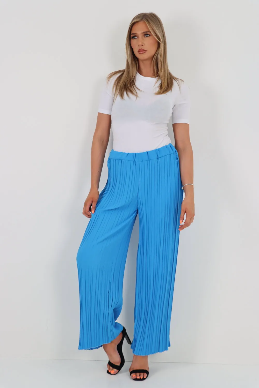Italian Ladies Pleated Trousers