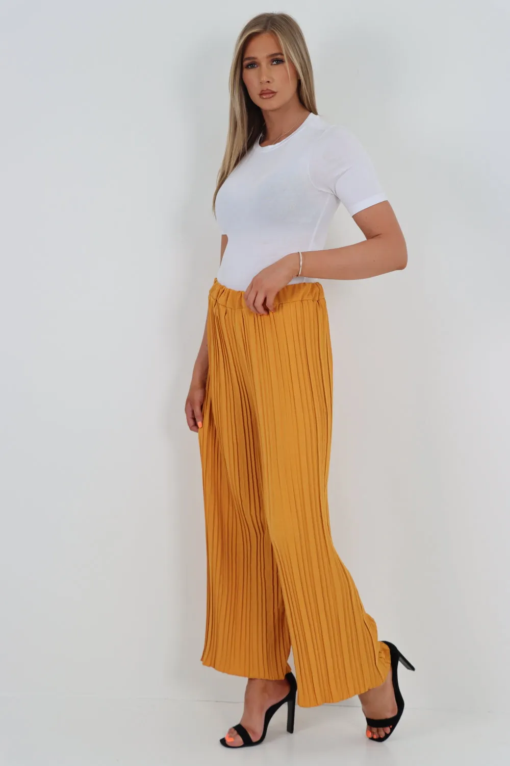 Italian Ladies Pleated Trousers