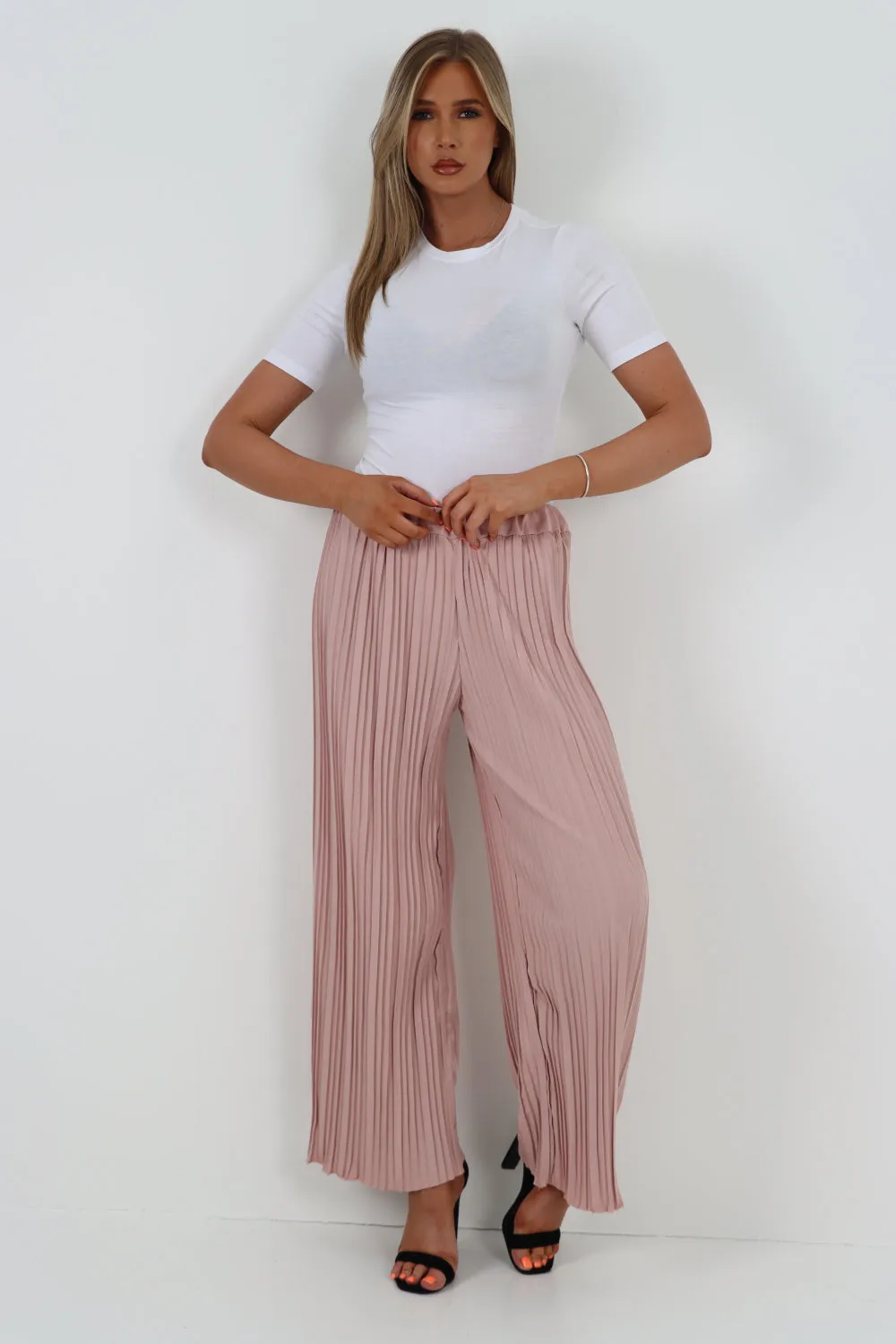Italian Ladies Pleated Trousers