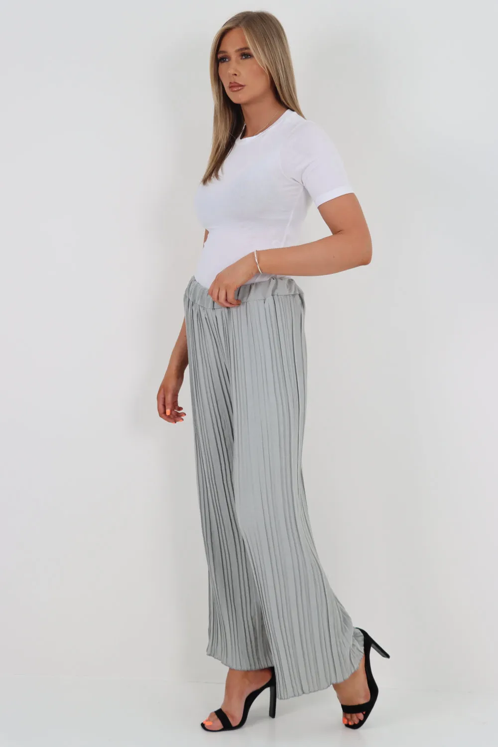Italian Ladies Pleated Trousers
