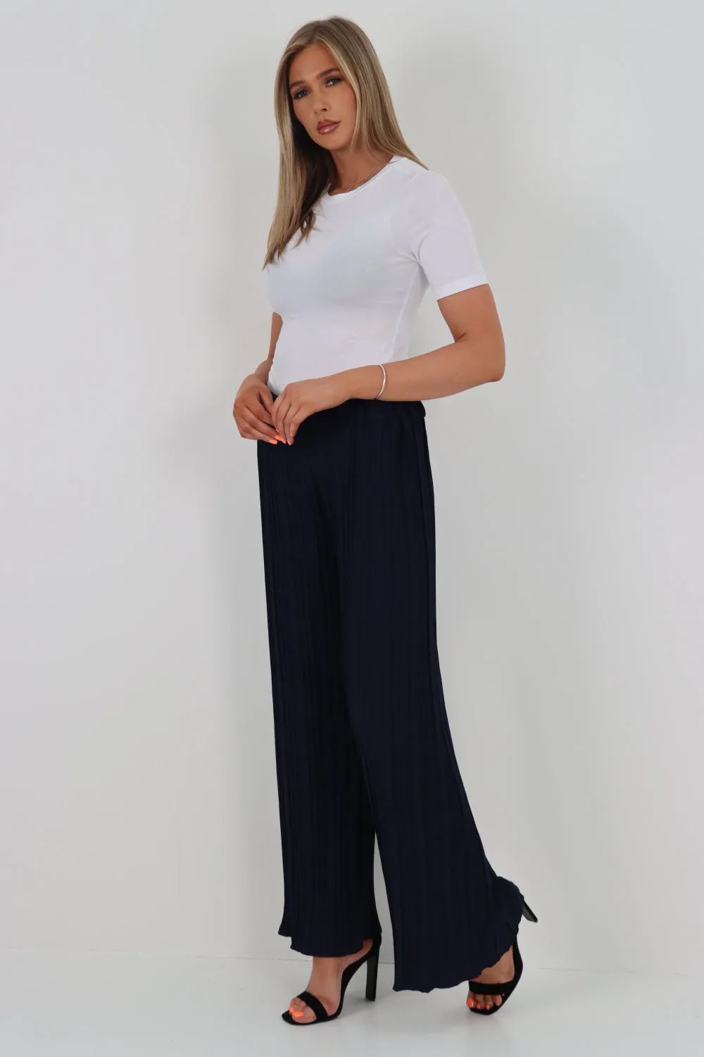 Italian Ladies Pleated Trousers