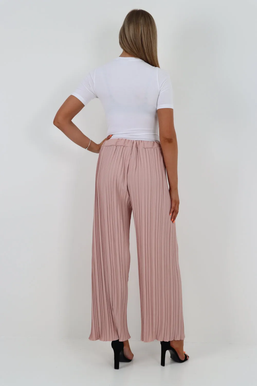 Italian Ladies Pleated Trousers