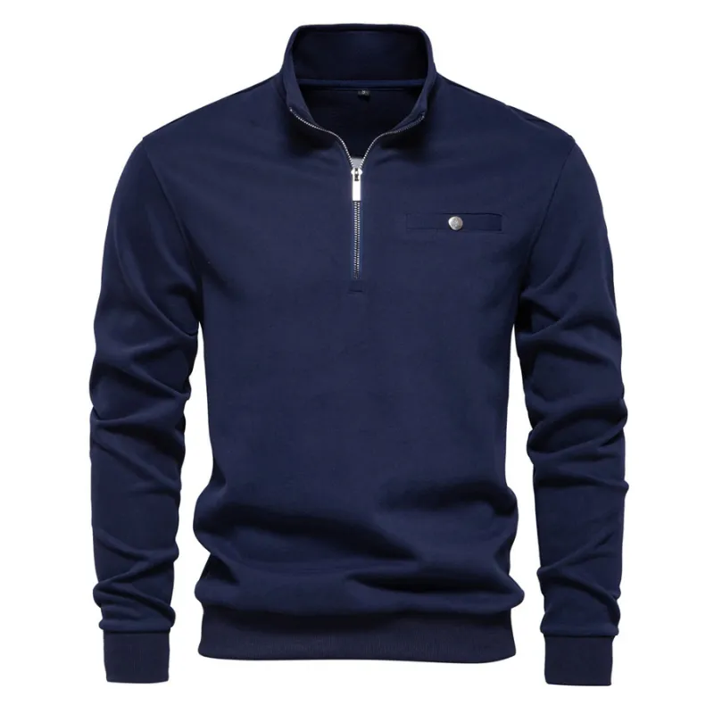 Jack Washington Zip Cotton Sweater