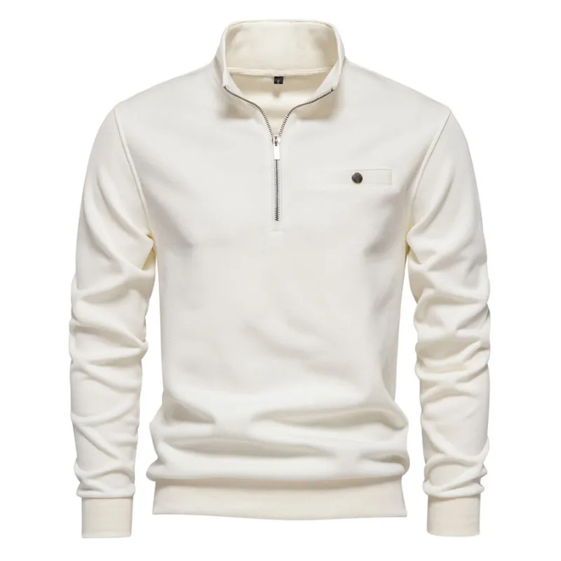 Jack Washington Zip Cotton Sweater